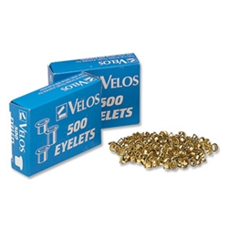 Velos 1 Brass Eyelets 3.2mm Shank [Pack 500]